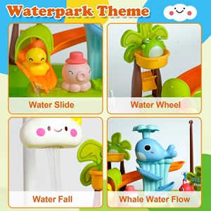 اسباب بازی سینک ظرفشویی و قلاب ماهیگیری 39 قطعه مدل 810 Vegetable Washing Basin_اسباب بازی لوازم خانگی