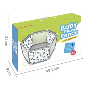 پارک بازی کودک تاشو و چندکاره VivaKids با طرح بالن هوای گرم_اسباب بازی اتاق کودک