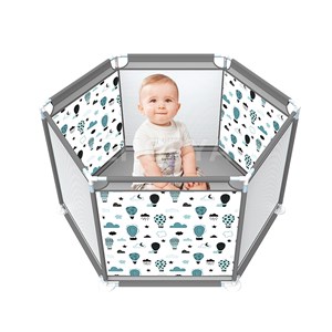 پارک بازی کودک تاشو و چندکاره VivaKids با طرح بالن هوای گرم_اسباب بازی اتاق کودک