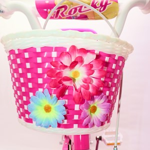 دوچرخه شهری کودک سایز 12 طرح باربی مدل راکی ROCKY 12R210_اسباب بازی دوچرخه