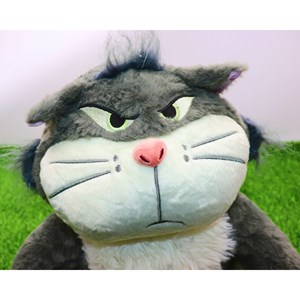 عروسک پولیشی اورجینال گربه لوسیفر بزرگ 50 سانتی_اسباب بازی عروسک دخترانه