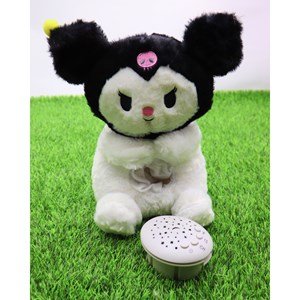 عروسک شب خواب موزیکال و چراغدار کرومی 30 سانتی_اسباب بازی نوزادی