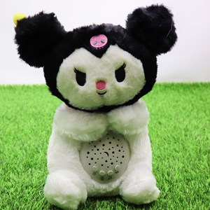 عروسک شب خواب موزیکال و چراغدار کرومی 30 سانتی_اسباب بازی نوزادی