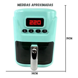 اسباب بازی سرخ کن هواپز موزیکال و چراغدار با لوازم جانبی مدل 1012 Air Fryer_اسباب بازی لوازم خانگی