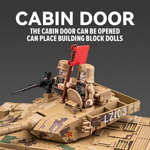 تانک فلزی موزیکال، چراغدار و دودزا مقیاس 1:36_اسباب بازی ماشین