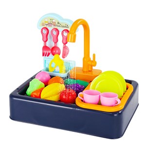 اسباب بازی سینک ظرفشویی 20 قطعه kitchen sink کد 6060_اسباب بازی لوازم خانگی