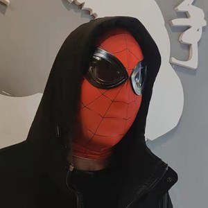 ماسک صورت مرد عنکبوتی فک دار قرمز Spider-Man Headgear_اسباب بازی اکشن فیگور