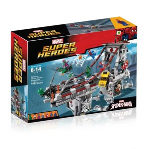 لگو مارول نبرد نهایی روی پل 1092 قطعه مدل Spider-Man 78057_اسباب بازی لگو