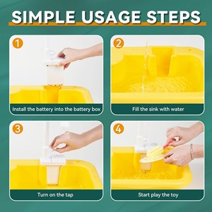 اسباب بازی سینک ظرفشویی و قلاب ماهیگیری 30 قطعه طرح اردک_اسباب بازی لوازم خانگی