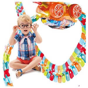 کیت ماشین بازی ریسینگ باتری خور 234 قطعه ای کد 1588_اسباب بازی ماشین