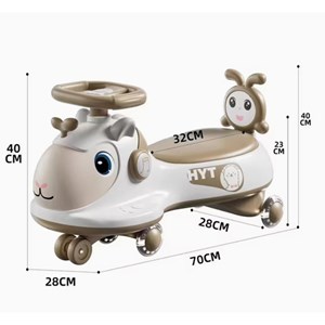 سه چرخه پلاسماکار موزیکال طرح بره (لوپ کار) قرمز_اسباب بازی دوچرخه