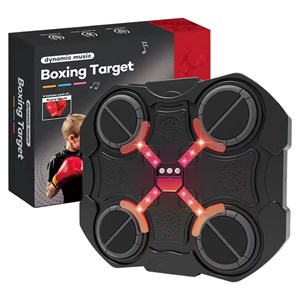 اسباببازی ورزشی بوکس دیواری موزیکال و شارژی_اسباب بازی ورزشی