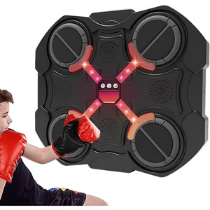 اسباب‌بازی ورزشی بوکس دیواری موزیکال و شارژی_اسباب بازی ورزشی