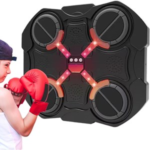 اسباب‌بازی ورزشی بوکس دیواری موزیکال و شارژی_اسباب بازی ورزشی