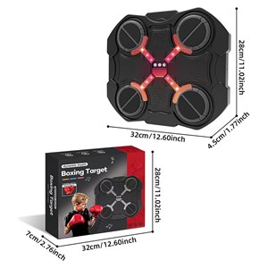 اسباب‌بازی ورزشی بوکس دیواری موزیکال و شارژی_اسباب بازی ورزشی