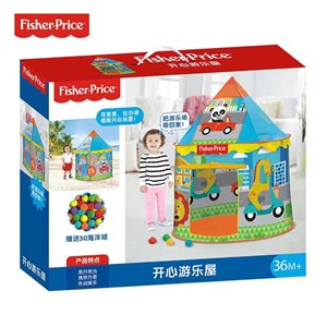چادر بازی کودک فنری طرح سرخپوستی به همراه 30 توپ fisher_price_اسباب بازی اتاق کودک