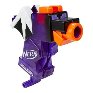 تفنگ اسباب بازی نرف Nerf با تیر اسفنجی مدل ماینکرافت Minecraft رنگ بنفش_اسباب بازی تفنگ