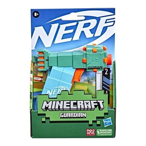 تفنگ اسباب بازی نرف Nerf با تیر اسفنجی مدل ماینکرافت Minecraft رنگ آبی_اسباب بازی تفنگ