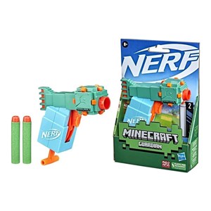 تفنگ اسباب بازی نرف Nerf با تیر اسفنجی مدل ماینکرافت Minecraft رنگ آبی_اسباب بازی تفنگ