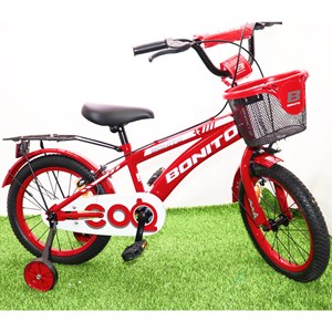 دوچرخه کودک Bonito سایز 16 مدل cool رنگ قرمز_اسباب بازی دوچرخه