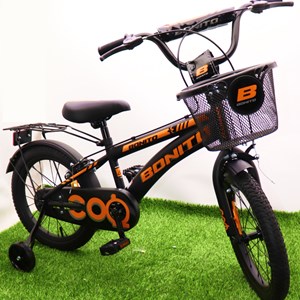 دوچرخه کودک Bonito سایز 16 مدل cool رنگ مشکی_اسباب بازی دوچرخه