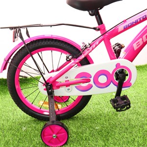 دوچرخه کودک Bonito سایز 16 مدل cool رنگ صورتی_اسباب بازی دوچرخه