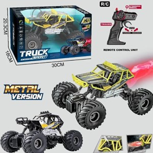 ماشین کنترلی آفرود صخره نورد تک دیفرانسیل دودزا مدل RC Racing off-Road Car 651_اسباب بازی ماشین کنترلی