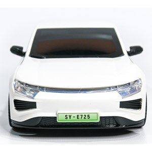 ماشین کنترلی E7 موزیکال و چراغدار با ایستگاه شارژ کد 003-725 رنگ سفید_اسباب بازی ماشین کنترلی