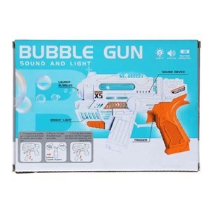 اسباب بازی تفنگ حباب ساز موزیکال مدل Bubble Gun_اسباب بازی تفنگ