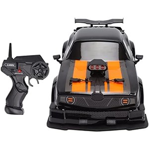 ماشین کنترلی دریفت مقیاس 1:16 دودزا و چراغ دار با چرخ‌ های قابل تعویض کد 1603_اسباب بازی ماشین کنترلی