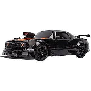 ماشین کنترلی دریفت مقیاس 1:16 دودزا و چراغ دار با چرخ‌ های قابل تعویض کد 1603_اسباب بازی ماشین کنترلی