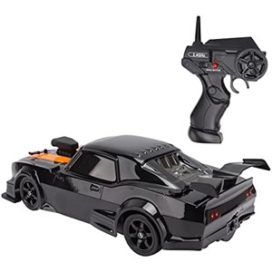 ماشین کنترلی دریفت مقیاس 1:16 دودزا و چراغ دار با چرخ‌ های قابل تعویض کد 1603_اسباب بازی ماشین کنترلی