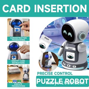 ربات اسباب بازی هوشمند آموزشی 72 کارته با ضبط و پخش صدا_اسباب بازی ربات