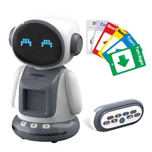 ربات اسباب بازی هوشمند آموزشی 72 کارته با ضبط و پخش صدا_اسباب بازی ربات