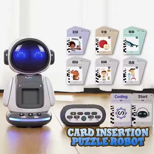 ربات اسباب بازی هوشمند آموزشی 72 کارته با ضبط و پخش صدا_اسباب بازی ربات