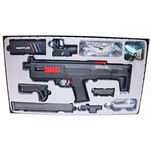 تفنگ اسباب بازی دودزا تیر ژله ای تک تیر و رگباری کد 722_اسباب بازی تفنگ