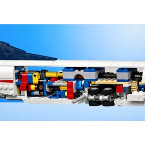 لگو کریتور جت مسافربری ایرباس کنکورد 2083 قطعه با پایه کد 74667_اسباب بازی لگو