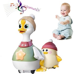 اردک و جوجه موزیکال هولی تویز سنسور دار مدل Hola Toys HE998701_اسباب بازی نوزادی