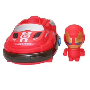 ماشین کنترلی تصادفی دودزا طرح آیرون من کد 6675_اسباب بازی ماشین کنترلی