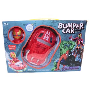 ماشین کنترلی تصادفی دودزا طرح آیرون من کد 6675_اسباب بازی ماشین کنترلی