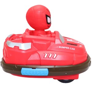 ماشین کنترلی تصادفی دودزا طرح مرد عنکبوتی کد 6675_اسباب بازی ماشین کنترلی