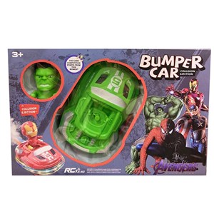 ماشین کنترلی تصادفی دودزا طرح هالک کد 6675_اسباب بازی ماشین کنترلی