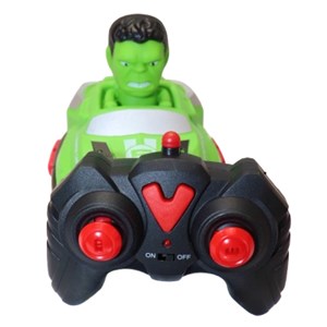 ماشین کنترلی تصادفی دودزا طرح هالک کد 6675_اسباب بازی ماشین کنترلی