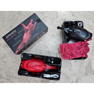 دستکش اسپایدرمن شارژی تار پرتاب کن همراه با لیزر (مرد عنکبوتی)_اسباب بازی تفنگ