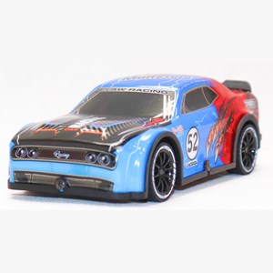 ماشین کنترلی مسابقه‌ای دودزا مقیاس 1:22 رنگ آبی مدل Sport Cars 3714_اسباب بازی ماشین کنترلی