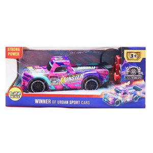 ماشین کنترلی وانت مسابقه‌ ای دودزا طرح گرافیتی مقیاس 1:22 مدل Sport Cars 3714_اسباب بازی ماشین کنترلی