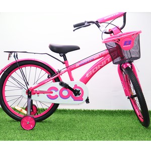 دوچرخه کودک Bonito سایز 20 مدل cool رنگ صورتی_اسباب بازی دوچرخه