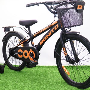 دوچرخه کودک Bonito سایز 20 مدل cool رنگ مشکی_اسباب بازی دوچرخه