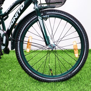 دوچرخه کودک Bonito سایز 20 مدل GO رنگ سبز_اسباب بازی دوچرخه