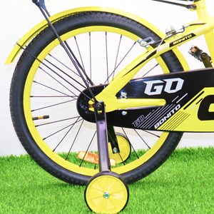 دوچرخه کودک Bonito سایز 20 مدل GO رنگ زرد_اسباب بازی دوچرخه